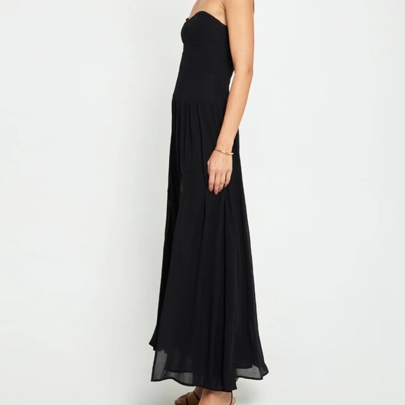 Kinny Dress Maxi Sweetheart Neckline Drop-Waist NWT - Picture 5 of 7